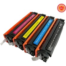 Drl Premium [CF540A / CF541A / CF542A / CF543A] Muadil Toner 4 Lü Set - Hp 203A Canon 054 M254 M280 M281 Uyumlu