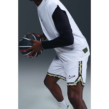 Nike Dna Men's Dri Fit 20.5cm (Approx.) Basketball Shorts Erkek Basketbol Şortu Beyaz