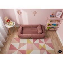 Colormix Bebek Yer Yatağı - Taşınabilir Bebek Oyun Alanı ve Aktivite Minderi - Bebek Odası Dekoratif Yatak