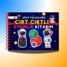 Uzay Yolculuğu Cırt Cırtlı Etkinlik Kitabı