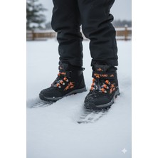 Romex Çocuk Siyah Outdoor Kış Botu – Kar ve Soğuk Havalara Uygun