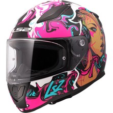 Ls2 Rapıd 2 Cyberg Mat Mor Kask