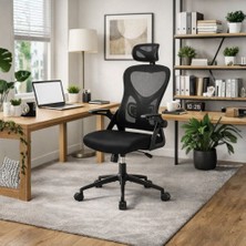 Adore Mobilya Action x Ergonomik File Sırtlı Yönetici ve Çalışma Koltuğu – Siyah