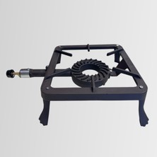 Büyük Döküm Aşçı Canavar Volkan Ocak 35 x 35 ARDS03