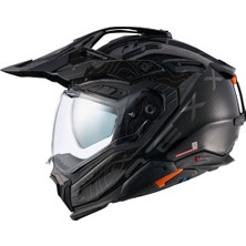 LS2 Nexx X.wed 3 Furka Karbon Siyah-Gri Kask