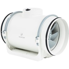 Soler&Palau Td EVO-250 Aksiyel Fan 210-1840 m³/h Hava Debisi ile Güçlü Emiş Özelliği