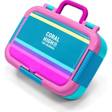 Coral High Kids Pembe Pastel Renkli Desenli Paslanmaz Çelik Beslenme Kabı 39267