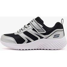 Skechers Bounder Küçük Erkek Çocuk Gri Spor Ayakkabı 407609N Slbk
