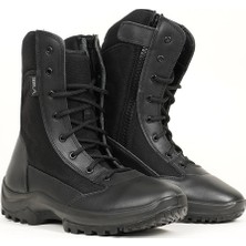 Vogel M1704CS Hakiki Deri Fermuarlı Askeri Bot