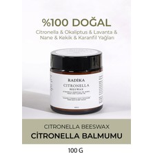 Radika Aromaterapi Citronella Doğal Balmumu Mum