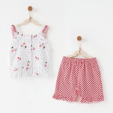 Andywawa Kız Bebek Takım 2 Parça Set Cherry Chatty ANW-AC26684