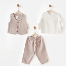 Andywawa Erkek Bebek Takım 3 Parça Set ANW-AC26734