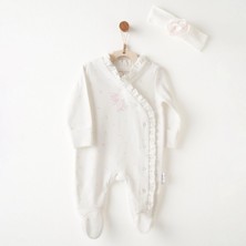 Andywawa Kız Bebek Tulum Takım Romper Band Set Summer Tıme ANW-AC26503