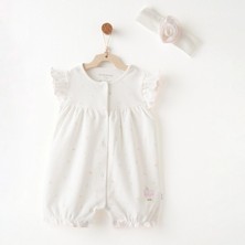 Andywawa Kız Bebek Tulum Takım Romper Band Set Summer Tiıme ANW-AC26504