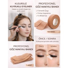 Nutrabella Göz Makyaj Bandı Eyeliner Çekme Aparatı Kuyruklu Eyeliner Şablonu Far Taşma Önleyici Bant