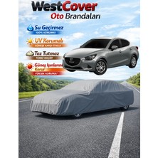 WestCover Mazda 2 Sedan  Uyumlu Oto Branda,su Geçirmez Çadır,araba Brandası