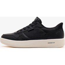 Skechers Arch Fit Court Break Erkek Siyah Sneakers 183402 Blk