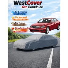 WestCover Mercedes-Benz C-180 (2007-2011) Uyumlu Oto Branda,su Geçirmez Çadır,araba Brandası