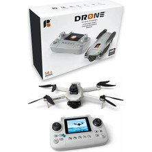 Digi Monster R08-S Oas Çift Kameralı Katlanabilir Drone | Wifi Fpv Canlı Görüntü – Engel Sensörü – Optical Flow Sabitleme – 360° Takla – Headless Mod