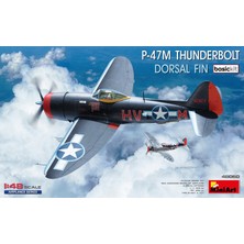 Miniart 48060 1:48 P-47M Thunderbolt. Sırt Kanadı. Temel Kit.