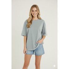 Kly Kadın O.yaka T-Shirt Şık Tasarım