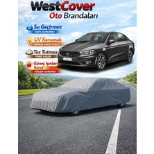 WestCover Fiat Egea Sedan  Uyumlu Oto Branda,su Geçirmez Çadır,araba Brandası