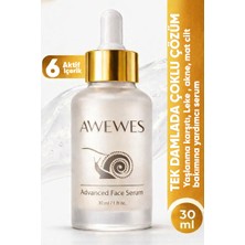 Salyangoz Özlü Anti Aging Serum 30 ml – Ultra Kolajen & 6 Aktif