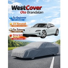 WestCover Porsche Taycan Uyumlu Oto Branda,su Geçirmez Çadır,araba Brandası