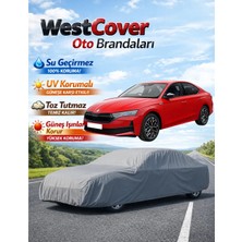 WestCover Skoda Octavia Uyumlu Oto Branda,su Geçirmez Çadır,araba Brandası