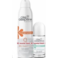 Cire Aseptine Carnelıan Deodorant + Detox Roll-On Avantaj Paketi