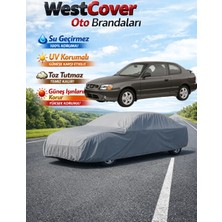 WestCover Hyundai Accent 2  Uyumlu Oto Branda,su Geçirmez Çadır,araba Brandası