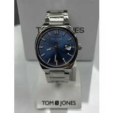 Tom Jones Çelik Kordon Lacivert Kadran Erkek Kol Saati