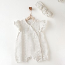 Andywawa Kız Bebek Tulum Takım Romper ANW-AC26642