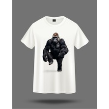 Karaoğlu Goril Baskılı Penye Tişört