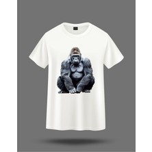 Karaoğlu Goril Baskılı Penye Tişört