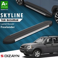 S-Dizayn Land Rover Freelander Skyline Krom Yan Basamak 163 Cm 1998-2006 A+ Kalite