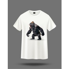 Karaoğlu Goril Baskılı Penye Tişört