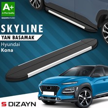 S-Dizayn Hyundai Kona Skyline Aluminyum Yan Basamak 173 Cm 2018-2023 A+ Kalite
