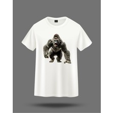 Karaoğlu Goril Baskılı Penye Tişört