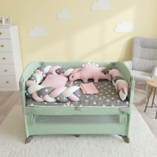 Yuar Baby Örgülü Uyku Seti Beşik Örgü Uyku Seti