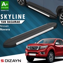 S-Dizayn Nissan Navara 3 Skyline Aluminyum Yan Basamak 203 Cm 2015 Üzeri A+ Kalite