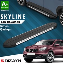S-Dizayn Nissan Qashqai Skyline Krom Yan Basamak 173 Cm 2007-2014 A+ Kalite