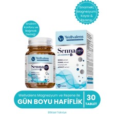 Wellvalens SennaPro Lax | Sinameki, Magnezyum, Kayısı & Rezene ile Sindirim Konforu ve Bağırsak Desteği – 30 Tablet