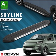 S-Dizayn Fiat Ulysse Skyline Krom Yan Basamak 243 Cm 2022 Üzeri A+ Kalite