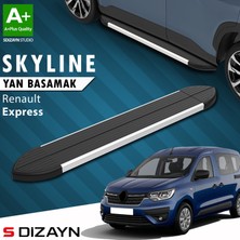 S-Dizayn Renault Express Skyline Aluminyum Yan Basamak 203 Cm 2021 Üzeri A+ Kalite