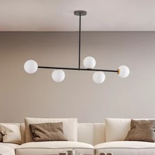 Ronisu Aydınlatma Ardent 5'li Sıralı Camlı Avize Ra-Avz- 7543-81-26