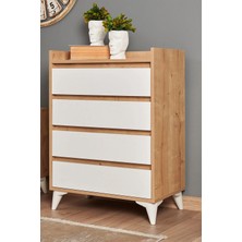 EUR040 4 Çekmeceli Şifonyer