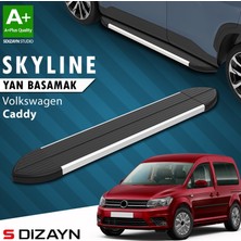 S-Dizayn VW Caddy 3 Skyline Aluminyum Yan Basamak 193 Cm 2004-2020 A+ Kalite