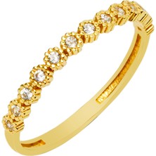 Rüya Kuyumculuk 14 Ayar Yarımtur Altın Yüzük