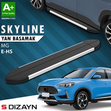 S-Dizayn MG E-HS Skyline Aluminyum Yan Basamak 183 Cm 2021-2024 A+ Kalite
